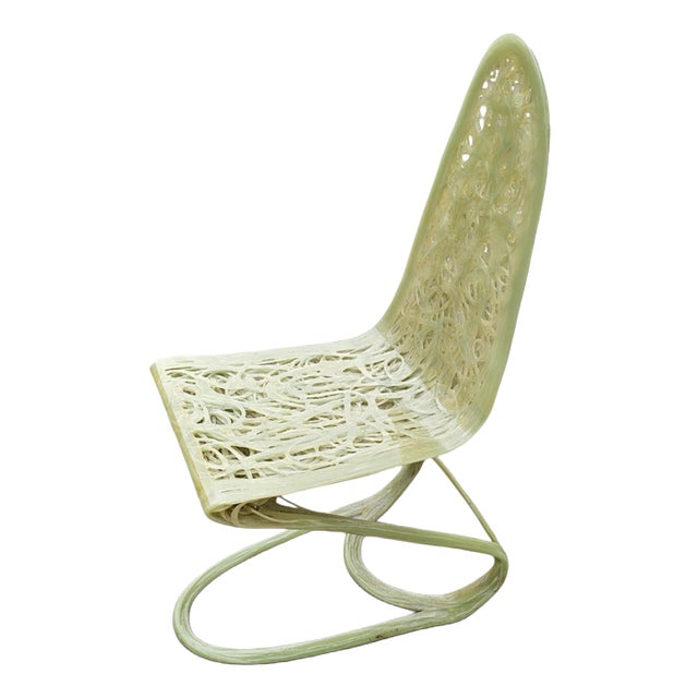 Vintage Plastic Polyester Chair, 1990s For Sale