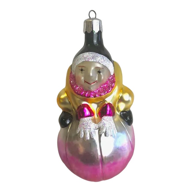 1990s Christopher Radko Xmas Ornament "Roly Poly" For Sale
