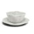 Mid 20th Century Mid 20th Century Limoges France White Porcelain Scalloped Gravy Boat With Attached Underplate For Sale - Image 5 of 9