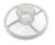 Mid-Century Modern Vintage Clear Glass Pedestal Serving Dish With Dome Cover For Sale - Image 3 of 9