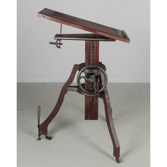 1930s Adjustable Pedestal Century Studio Camera Stand For Sale - Image 5 of 18