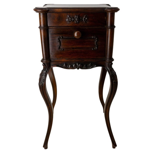 19th Century French Louis XV Chestnut Nightstand For Sale - Image 12 of 12