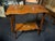 1920s Inlaid Wooden Pedestal Table, 1920s For Sale - Image 5 of 5