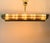 Art Deco Ceiling Light with Murano Brass Rods, 1940s For Sale - Image 9 of 10