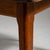 1960-1969 France Rich Walnut Brown Walnut Console Table For Sale - Image 9 of 11