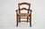Antique French Provincial Style Rush Seat Child's Armchair For Sale - Image 9 of 11