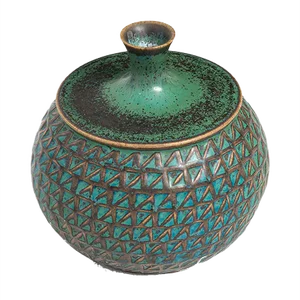 Swedish Ceramic Vase by Stig Lindberg for Gustavsberg, 1962