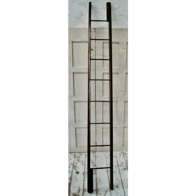Regency Mahogany Library Pole Ladders, 1810s For Sale - Image 12 of 12