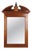 Antique Mahogany Wall Mirror, 1910 For Sale