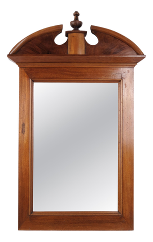 Antique Mahogany Wall Mirror, 1910