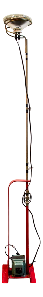 Toio Floor Lamp by Achille and Pier Giacomo Castiglioni for Flos, 1962