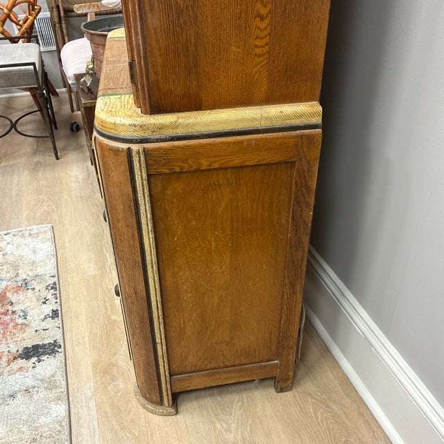 1930s 1930s Bennett Art Deco Kitchen Cabinet Needs Restoration For Sale - Image 5 of 11