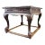 Chinese Lacquered Elm Square Center Table For Sale