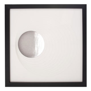 Dimensional Paper Circle Shadowbox Art For Sale