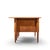 Alma Castilian Mid Century Walnut and Leather Executive Desk For Sale - Image 4 of 11