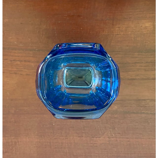 Union Glass Vase 1968 by Laden Viznerov For Sale - Image 9 of 9