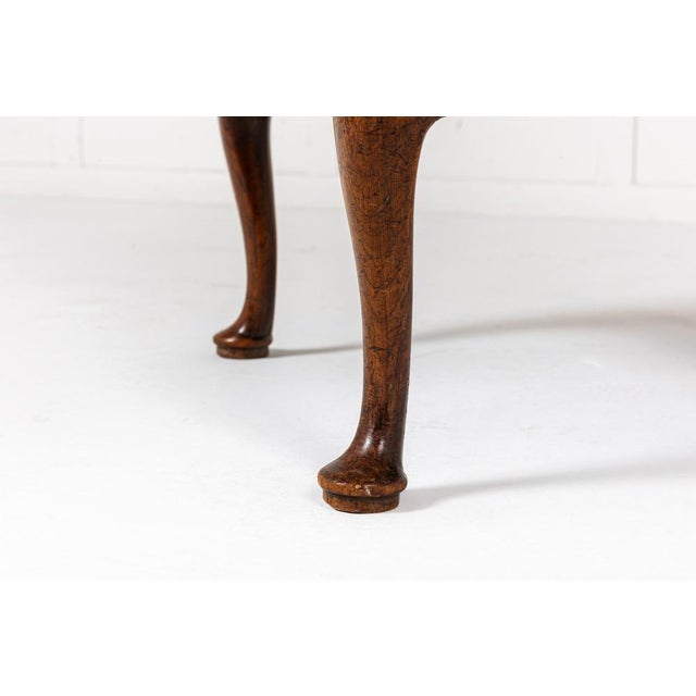 18th Century English Walnut Wing Chair, 1720s For Sale - Image 4 of 9