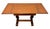 American Vintage Rustic American Style Solid Oak Trestle Dining Table For Sale - Image 3 of 11