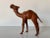Camel Vintage Leather Camel Sculptures – A Pair/ Sold For Sale - Image 8 of 11