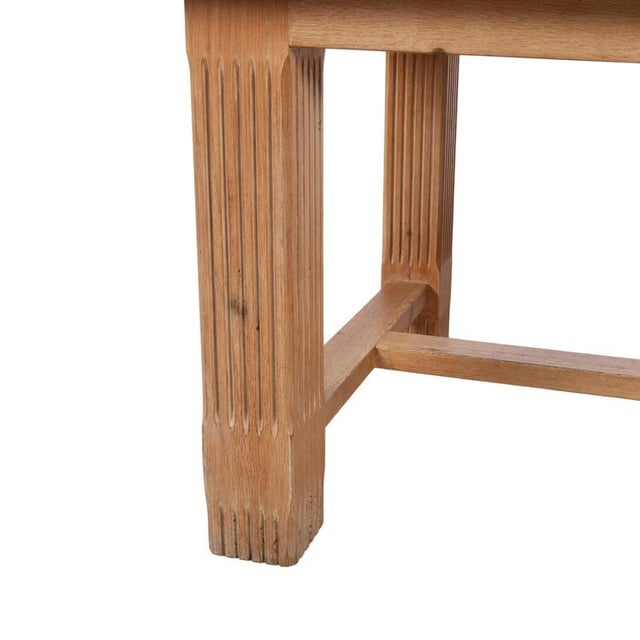 Marktex Wooden Dining Table, Brown Pine, 100 X 200 Cm For Sale - Image 4 of 12