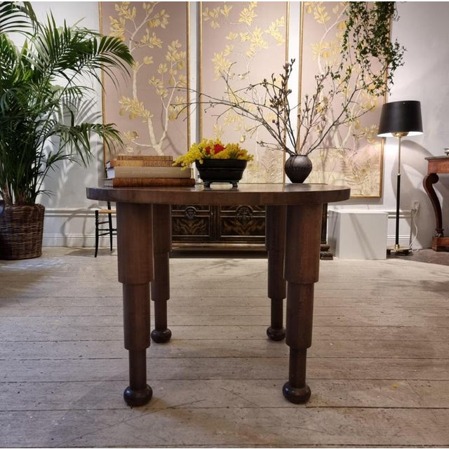 1930s Vintage Art Deco Table, 1930s For Sale - Image 5 of 7