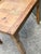 Wood Vintage Knotty Pine Turned Wood Table For Sale - Image 7 of 12