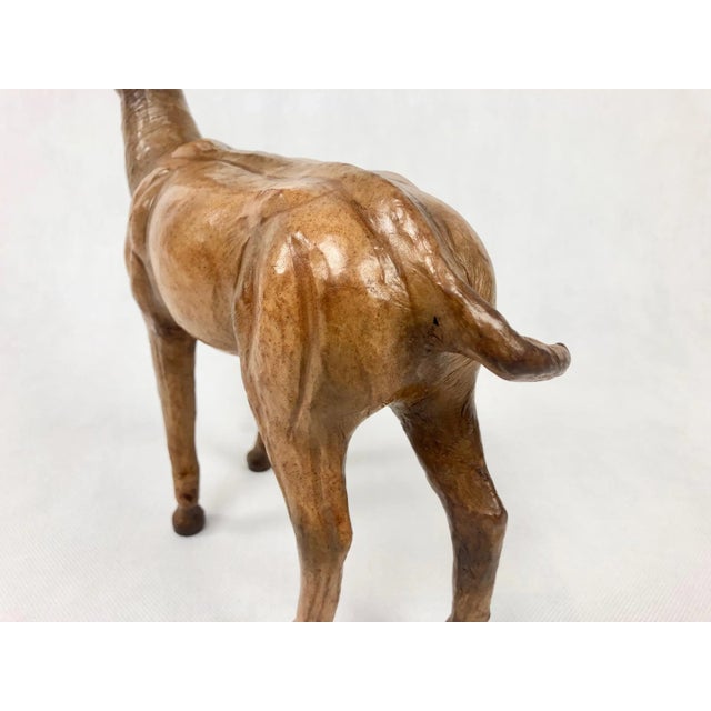 Vintage Leather Antelope Figure, 1960s For Sale - Image 6 of 10