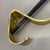 Brass Wardrobe Hook Coat Rack Elements in the style of Carl Auböck, Austria, 1950s, Set of 3 For Sale - Image 17 of 18
