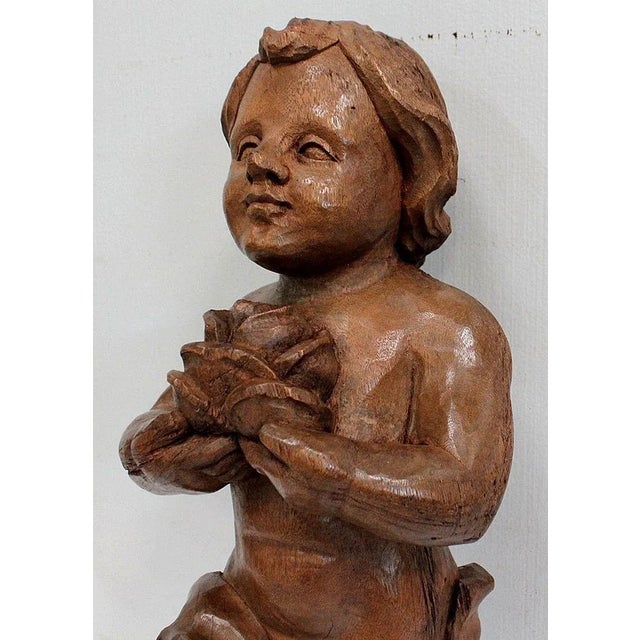 Carved Angel, Early 20th-Century For Sale - Image 17 of 18