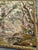 Wonderful French Aubusson style Jacquard Halluin tapestry with nice design of hunters at town and beautiful colors, women...