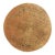 1920s Antique Apricot Floral Open Field Medallion Chinese Art Deco Round Rug For Sale