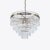 Medium Waldorf Chandelier from Pure White Lines For Sale - Image 6 of 7