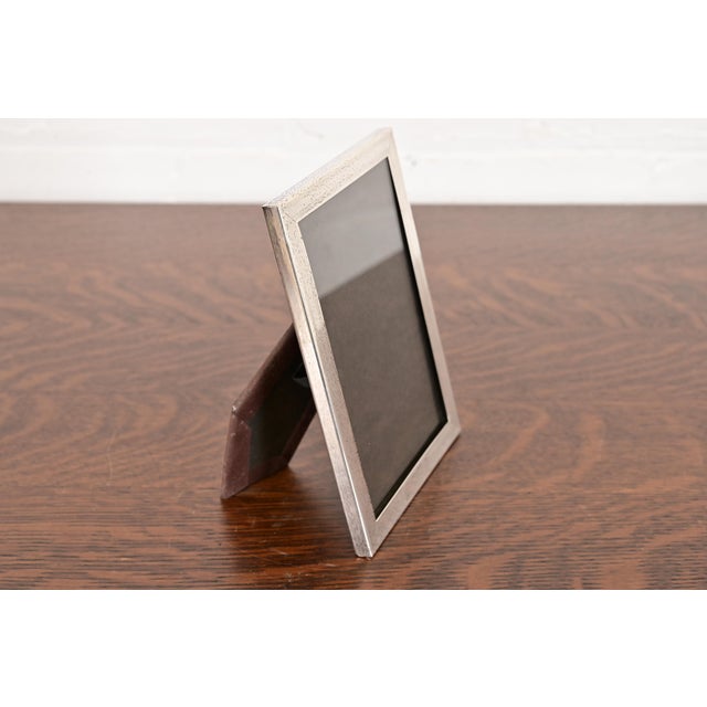 Gorham Silver Co. Gorham Art Deco Sterling Silver Picture Frame For Sale - Image 4 of 11