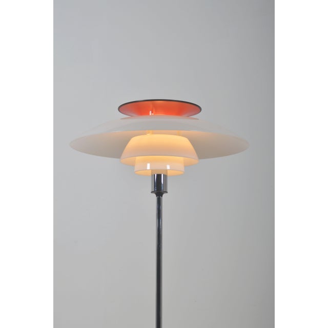 Louis Poulsen Danish PH 80 Floor Lamp by Poul Henningsen for Louis Poulsen, 1970s For Sale - Image 4 of 10