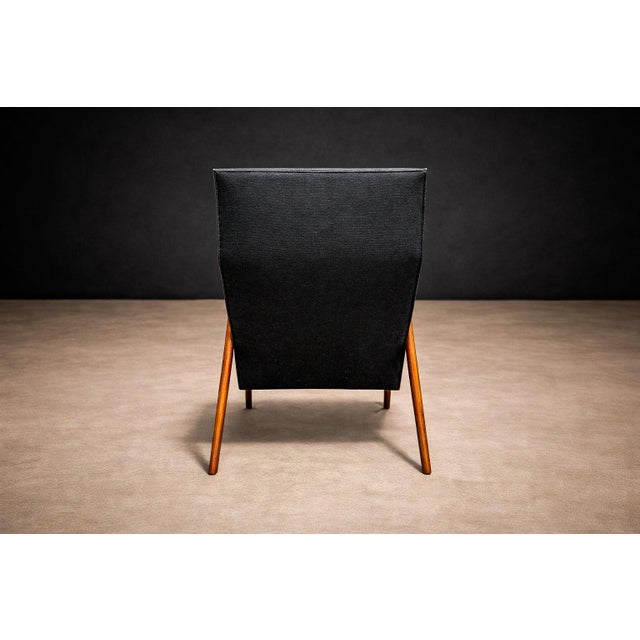 Armchair in Pau Marfim & Fabric, Pierre Weckx, 1950s - Lot 880 For Sale - Image 14 of 16