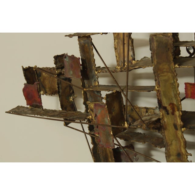 Silas Seandel Large Brutalist Wall Sculpture For Sale In Philadelphia - Image 6 of 13