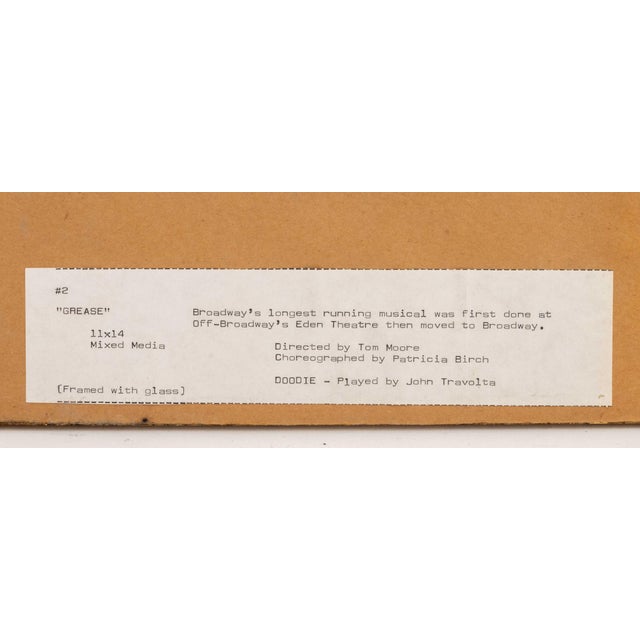 Carrie Mae Robbins Two "Grease" Costume Designs, 1972 For Sale - Image 16 of 16