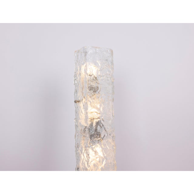 Silver Large Austrian Wall Light from Kalmar, 1960s For Sale - Image 8 of 9