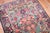 Emerald Green Botanical Antique Persian Kashan Rug - 4'5" x 6'9" For Sale - Image 4 of 9