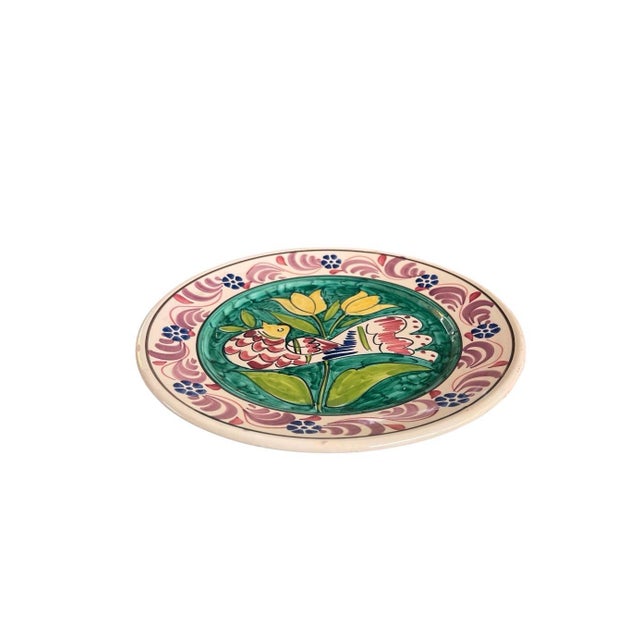Bring a touch of timeless Mediterranean charm to your home with this beautiful vintage hand-painted terracotta decorative...