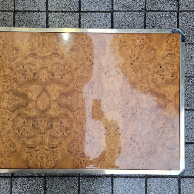 Coffee Table in Root Wood and Steel, 1970s For Sale - Image 11 of 18