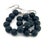 1990s David Yurman Authentic Estate Matte Onyx Spiritual Beads Bracelet Sil 8.5" For Sale In New York - Image 6 of 11