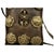 1950s 20th Century Tibetan Leather, Brass Ghau Prayer Bag For Sale - Image 5 of 5