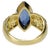 Late 20th Century Maquis Sapphire Ring, Size 7 For Sale - Image 4 of 4