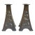 Antique Original Arts & Crafts Hammered Copper Candle Sticks a Pair C. 1905 For Sale