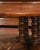 Mid-Century French Carved Walnut Pedestal Round Dining Table With Parquetry Top For Sale In Dallas - Image 6 of 13