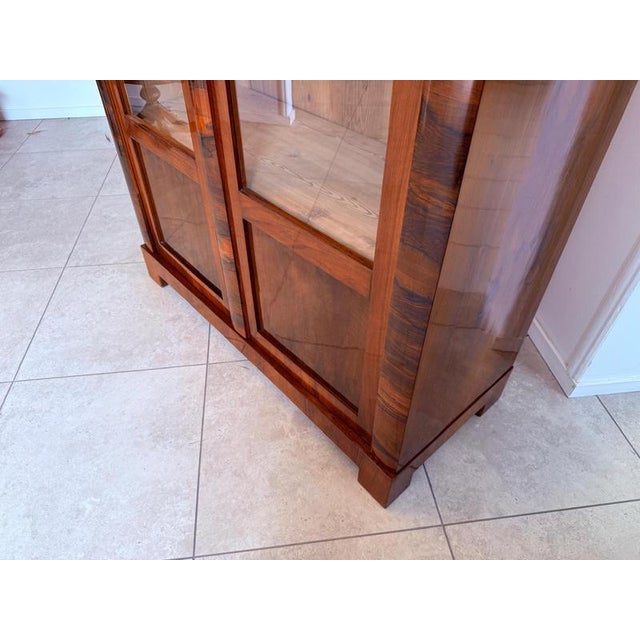Antique Biedermeier Display Cabinet For Sale - Image 10 of 18