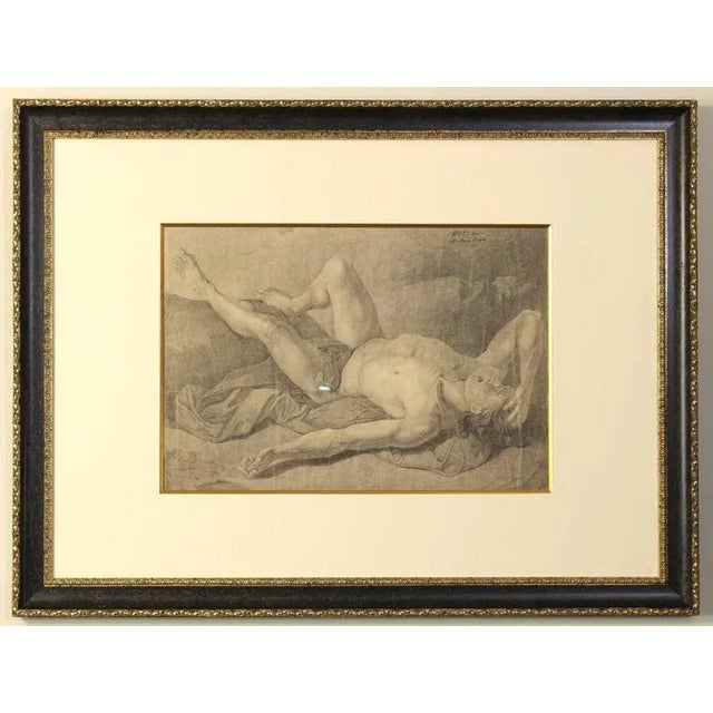 Large Figural Study in Pencil For Sale - Image 9 of 9