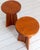 Scandinavian Stained Pine Stool, Set of 2 For Sale - Image 5 of 9