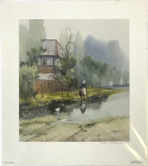“After the Rain” Giclée Print Signed by Artist